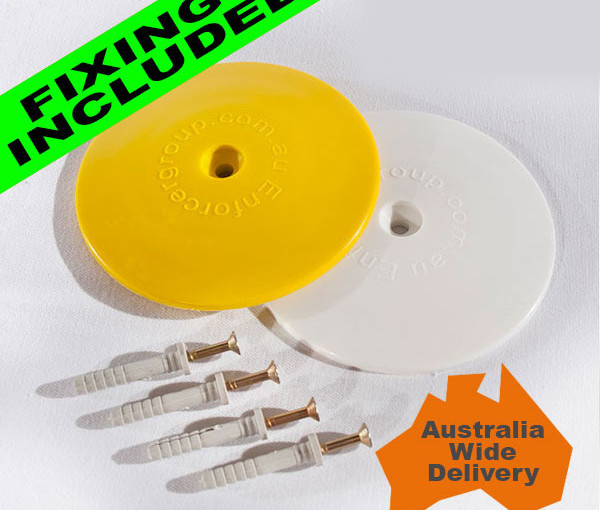 Marking Dots, 100mm Diameter Inc Mounting Pins